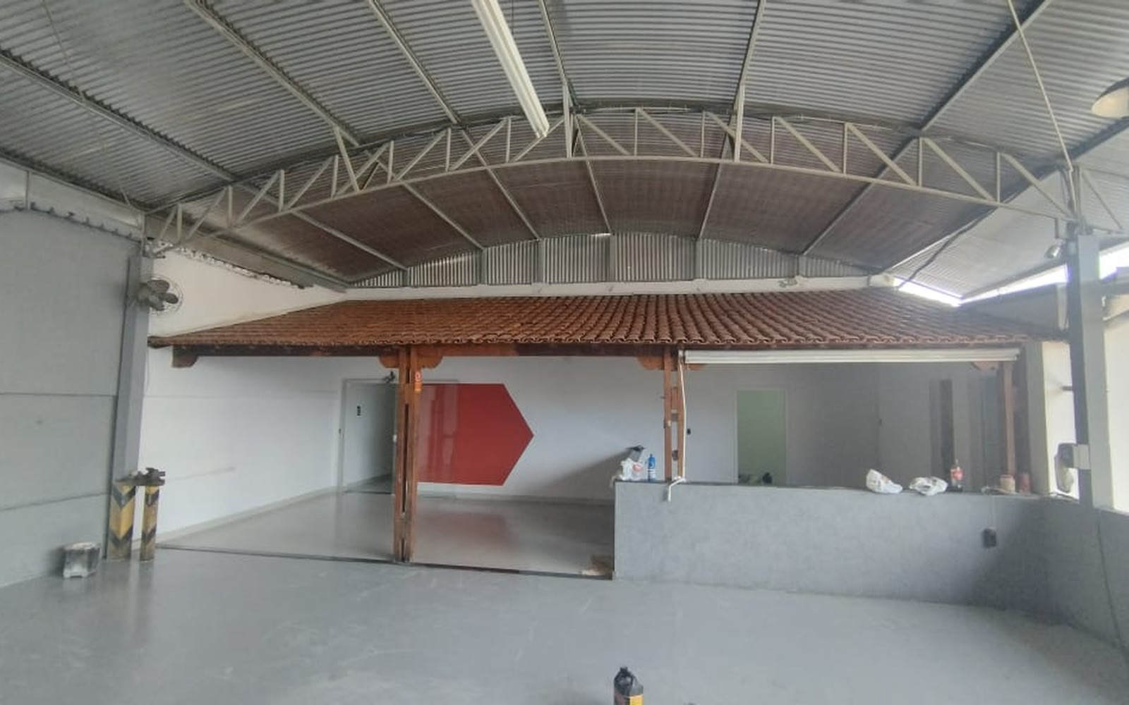 Centro de manutenção Lokamig após reforma