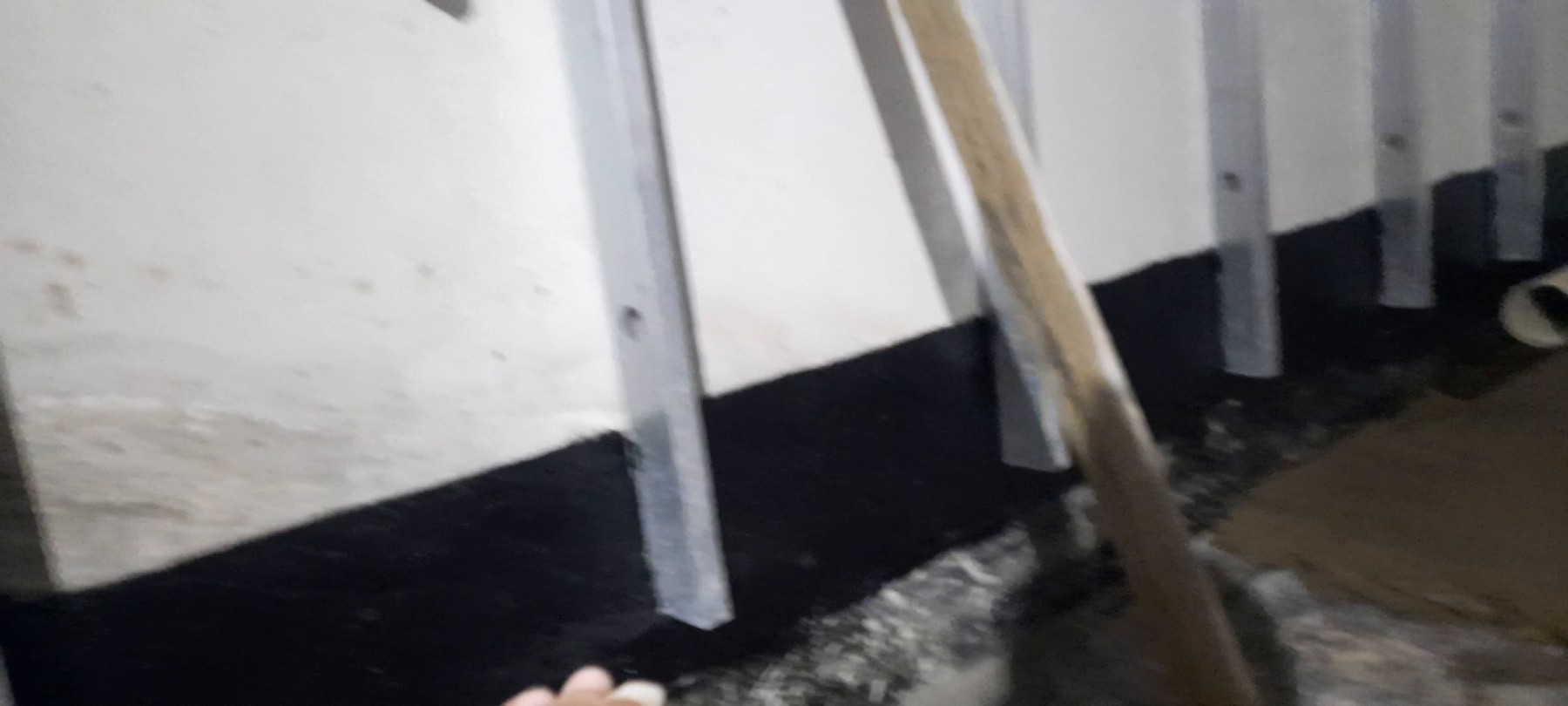 Regularização e proteção da área impermeabilizada